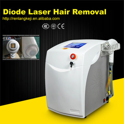 808nm diode laser machine met 8 inch touchscreen en 1-120j/Cm2 energie voor permanente ontharing