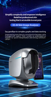 Draagbare X3 Huid Diagnostische Scanner AI Camera 15,6 Inch HD Display Schoonheid Kliniek Gezichtsanalysator Machine
