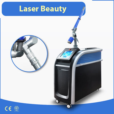 Verticale Picosecond Laser Machine Pico Laser Tattoo Pigment Verwijdering Huid Whitening Verjonging Schoonheid Apparatuur