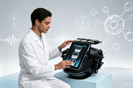 Hazeen 448K Tecar Diathermie Apparaat CET RET Dual Mode Huid Verstevigende Lichaam Vormgeven Gezicht Lifting Schoonheid Machine