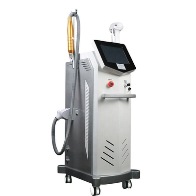 755 808 1064nm Triple Laser Hair Removal Machine 2 Handles Diodo Pico Tweede Yag Tattoo