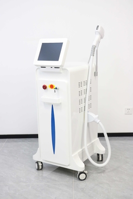 High Power Soprano Dual Handle Haarverwijdering Diode Laser Machine 4 golflengte IJs Platina Titanium Voor Haarverwijdering