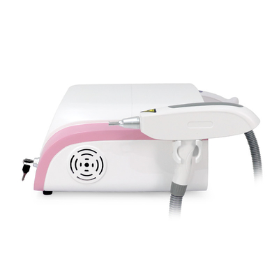 Nieuwe draagbare professionele Q-geschakelde Nd Yag Laser Tattoo Removal Lutron Tattoo Removal Machine voor schoonheid