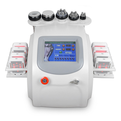 Draagbare nieuwste product Multifunctie 6 in 1 Ultrasone Lipo laser Body Slimming Machine