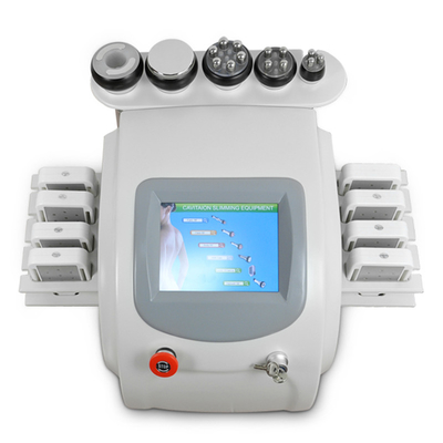 Draagbare nieuwste product Multifunctie 6 in 1 Ultrasone Lipo laser Body Slimming Machine