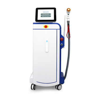 Verticale 808nm diode laser machine voor permanente ontharing salon schoonheidsapparaat