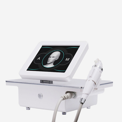 Draagbare Vacuum Huid Strenger Microneedle Beauty Skin Care Machine Goud Radiofrequentie Rf Microneedling