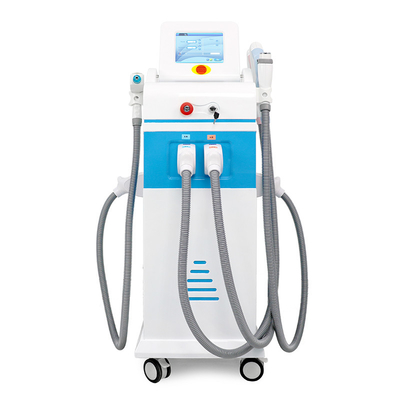 4 in 1 Multifunctionele Nd Yag Laser Tattoo Removal IPL Haarverwijdering RF Face Lifting Machine