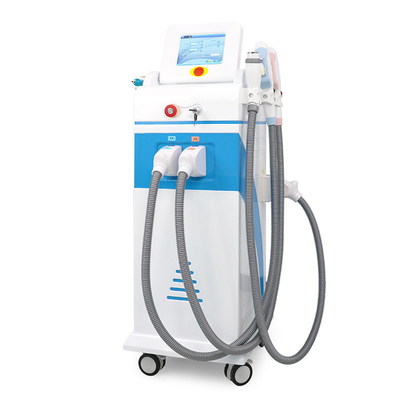 4 in 1 Multifunctionele Nd Yag Laser Tattoo Removal IPL Haarverwijdering RF Face Lifting Machine