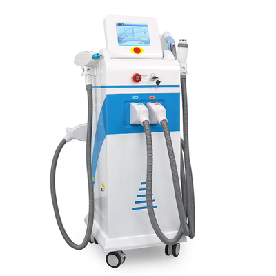 4 in 1 Multifunctionele Nd Yag Laser Tattoo Removal IPL Haarverwijdering RF Face Lifting Machine