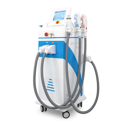 4 in 1 Multifunctionele Nd Yag Laser Tattoo Removal IPL Haarverwijdering RF Face Lifting Machine