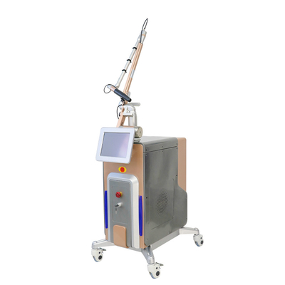 Professionele verticale 755nm snelle tatoeage verwijdering huidverjonging machine Picosecond laser