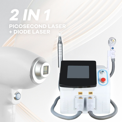 Haarverwijdering Nd Yag 755nm 808nm 1064nm Diode Laser Haarverwijdering En Tatoeage Verwijdering Machine