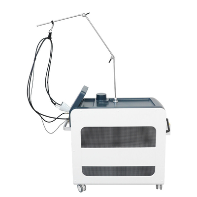 Verticale 755nm Alex Laser optische vezel Haarverwijdering Lange puls Nd Yag Laser Haarverwijdering 1064nm