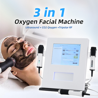 3 in 1 zuurstof gezichtsapparaat U Rf Co2 Bubble Oxygenation Skin Tightening 3 in 1 zuurstofjet gezichtsapparaat