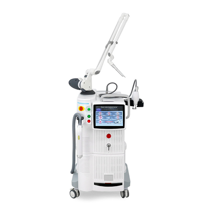 Picosecond Nd YAG / Fractional CO2 Lasers Machine voor de behandeling van post-brand littekens