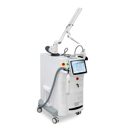 Picosecond Nd YAG / Fractional CO2 Lasers Machine voor de behandeling van post-brand littekens