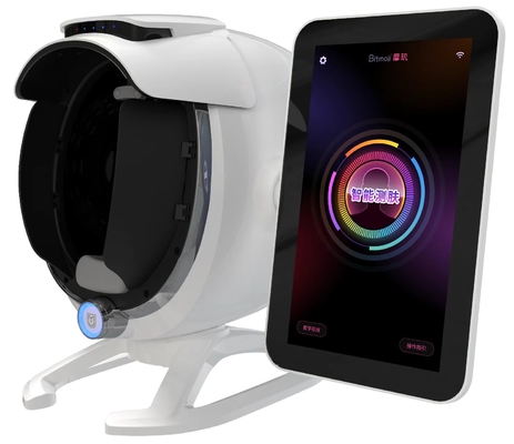 a6 Magic Skin Mirror Skin Analyzer AI 3D Skin Scanner Gezichtsanalyser Houtlamp Huidscanner