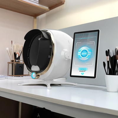 Draagbare 3D-huid-analysator Gezichtsscanner Nieuwe AI-technologie voor haar-lichaam analyse Verbeterde salon huidonderzoeksdiagnostische machine