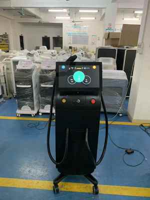 Diode Hair Removal Machine Platinum Titanium Maquina De Depilacion Ice Laser 755 808 1064nm With Pico Nd Yag Laser Handle