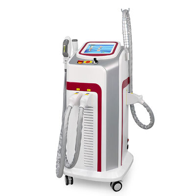 Picosecond Laser Tattoo Removal Machine 3 in 1 Verticale schoonheidsmachine met drie handvaten laser moedervlek verwijdering machine