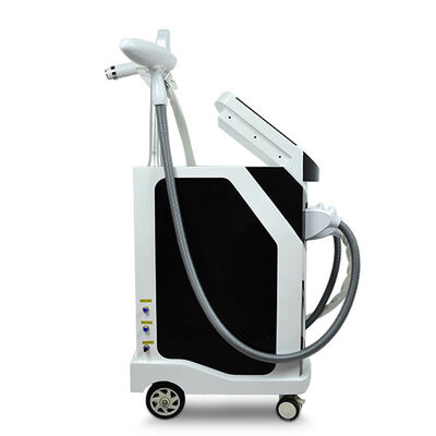 3-in-1 Multifunctionele Laser Beauty Machine E-light Verticale Drie Handvatten Ontharing Laser Pijnloze Veilige Ontharing Laser Tatoeage Verwijdering RF Machine