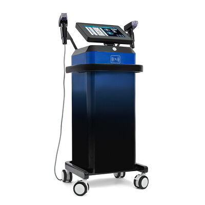 Home en schoonheidssalon Gebruik Verticale Microneedling Machine 2 Handles Professionele huid naald schoonheid apparaat voor gezicht lichaam Gebruik Lifting Striking Beauty Machine