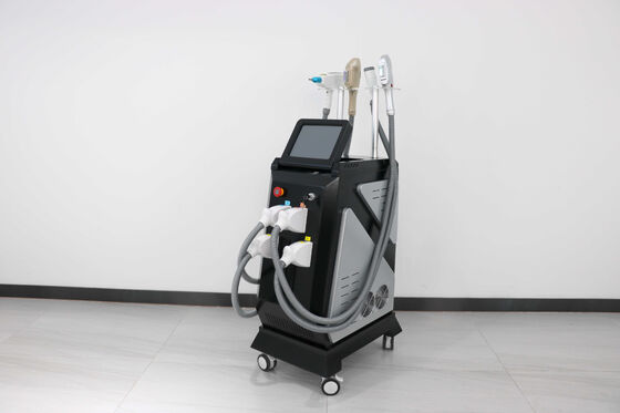 vertical beauty machine 4 in 1 Multifunctioneel Beautyapparaat & Laserontharingssysteem — Laserontharing, Huidverjonging, Tatoeageverwijdering, Moedervlekverwijdering Commercieel-Grade Laser
