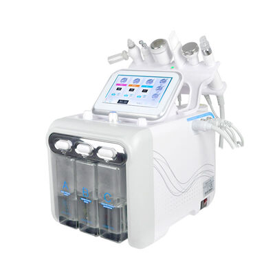 6 in 1 Hydro Oxygen Bubble Gezichtsmachine Zwarthoofd Verwijder Salon Schoonheidsapparaat