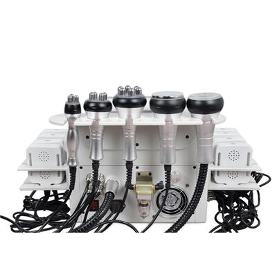 Multifunktioneel 6 in 1 Ultrasone Cavitatie RF Vacuum Laser Doel Lichaamsslanking Huid Strenger Machine Voor schoonheidssalon