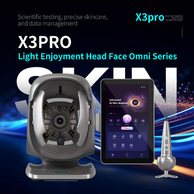 AI Magic 3D Mirror Gezichtsscanner De Piel Acne Huidanalyse Full Face Scanner Testing Huid Analyzer Machine