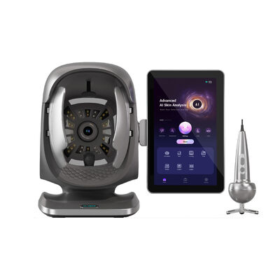 AI Magic 3D Mirror Gezichtsscanner De Piel Acne Huidanalyse Full Face Scanner Testing Huid Analyzer Machine