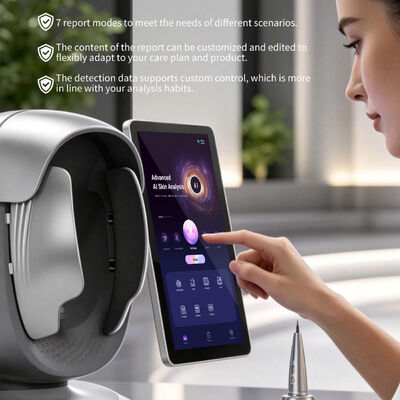 AI Magic 3D Mirror Gezichtsscanner De Piel Acne Huidanalyse Full Face Scanner Testing Huid Analyzer Machine