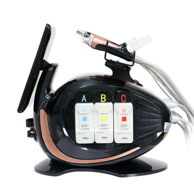 8 In 1 Waterstof Zuurstof Kleine Bubble Hydrafacial Machine Multifunctionele Gezichtsverzorging Salon Apparatuur