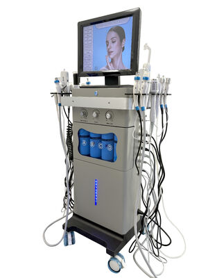 18-in-1 Aqua Exfoliate Oxygen Nourish Repair Facial Bright Spa Professioneel apparaat