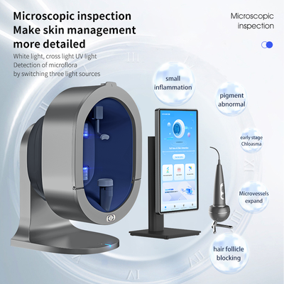 X5 Pro AI Huidscanner 21 inch Multi-spectrum gezichtssalon-testinstrument