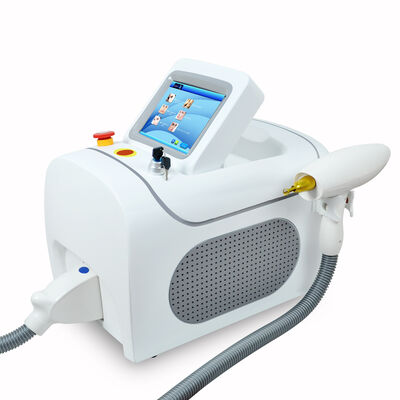 Q Switched Draagbare ND YAG Laser Tattoo Pigment Verwijdering Huidverjongingsapparatuur