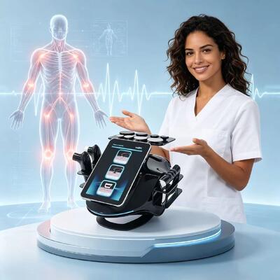 448KHz RF Tecar Body Sculpting Machine 3 Probes Contouring Device voor Fat Reduction Clinic