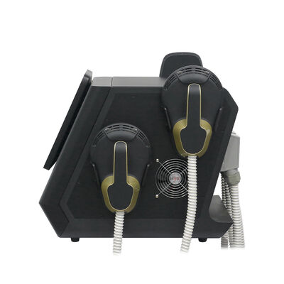 Professionele 4-handvatten EMS Body Sculpt RF-spierstimulatiemachine
