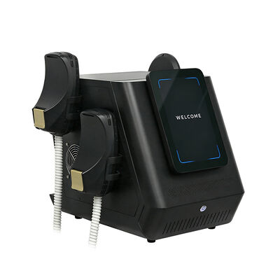 Professionele 4-handvatten EMS Body Sculpt RF-spierstimulatiemachine