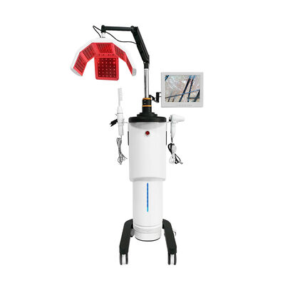 Professionele Diode LED Haargroei Laser Machine Hoofdhuid Detectie Anti Haaruitval Hoofdhuid Therapie Apparatuur voor Kapsalon