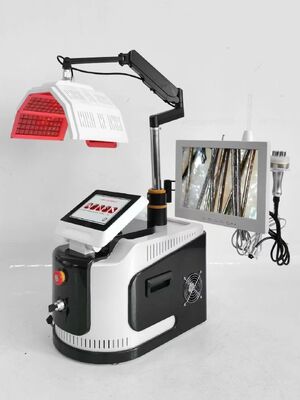 Desktop Hoofdhuid Detectie Haargroei Machine Rood PDT Licht Anti Haaruitval Salon Schoonheidsapparatuur