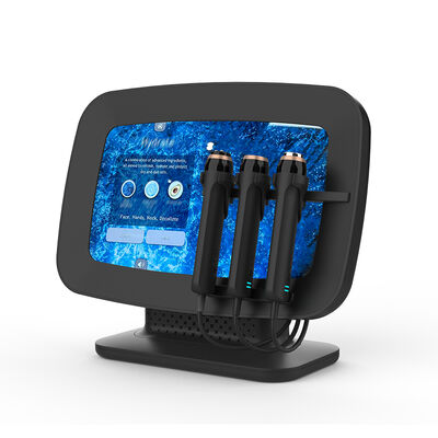 Draagbare 3 handgrepen RF Hydra Gezichtsmachine Huidverjonging Anti-aging Rimpelverwijdering Gezicht Lifting Hydro Dermabrasie Schoonheidsapparatuur Voor Spa Salon