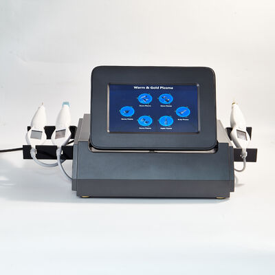 Draagbare multifunctionele schoonheidsmachine met drie handgrepen, fusieplasma voor acnetherapie, pigmentvervaging en huidherstel. schoonheidsmachine