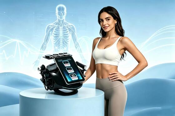 Hazeen 448KHz Diepe Warmte Tecar Therapie Machine CET RET RF Huidverstrakking Relief Salon Fysiotherapie Apparatuur