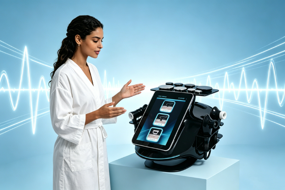 448K Hazeen Machine Lichaam Afslanken Fysiotherapie Salon Schoonheidsapparatuur